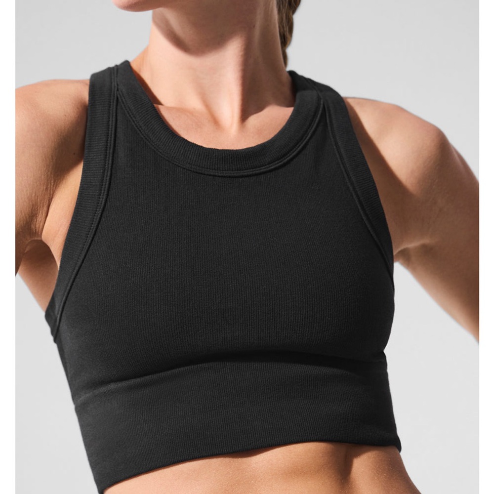 ALO Yoga seamless delight high neck bra